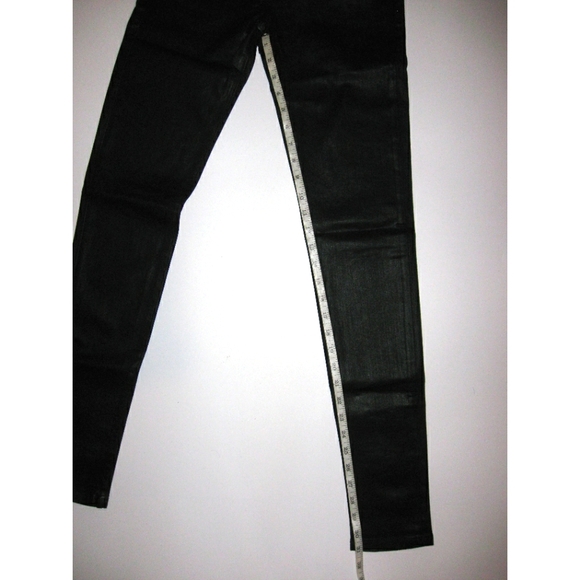 Kill City Lip Service Wax Coated Women Skinny Jeans Sz25 - Picture 10 of 12